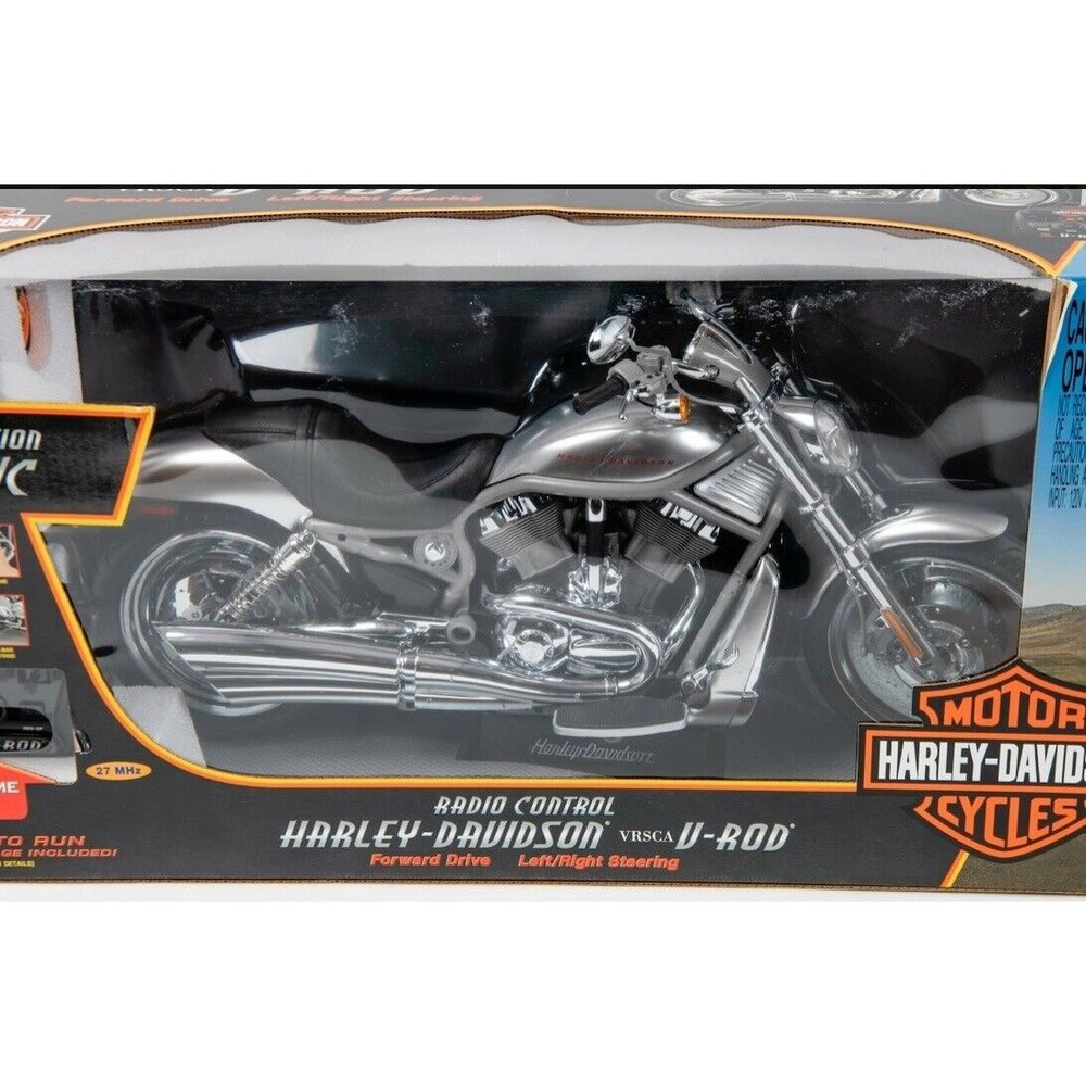 ⚡️ NEW-IN-BOX VINTAGE 2003 HARLEY DAVIDSON V-ROD COLLECTIBLE REMOTE CONTROL MOTO